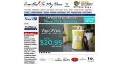 Desktop Screenshot of candlestomydoor.com